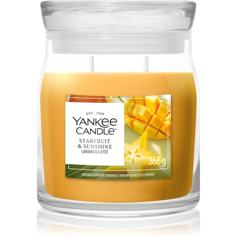 Yankee Candle Starfruit & Sunshine vonná svíčka 368 g