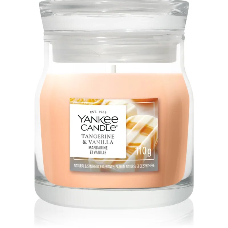 Yankee Candle Tangerine & Vanilla vonná svíčka Signature 110 g