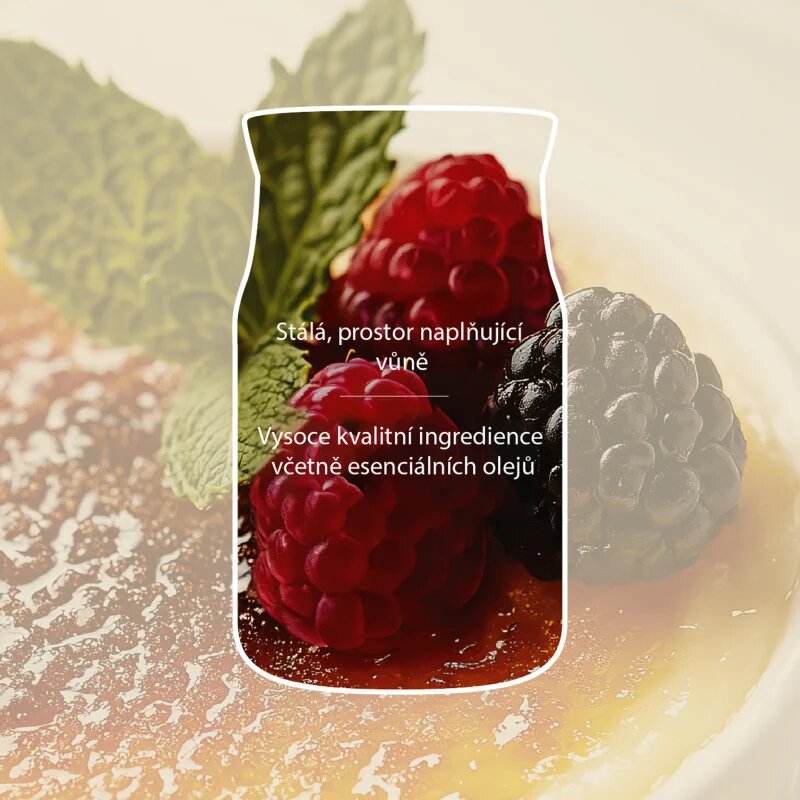 Yankee Candle Vanilla Crème Brûlée vonná svíčka Signature 110 g