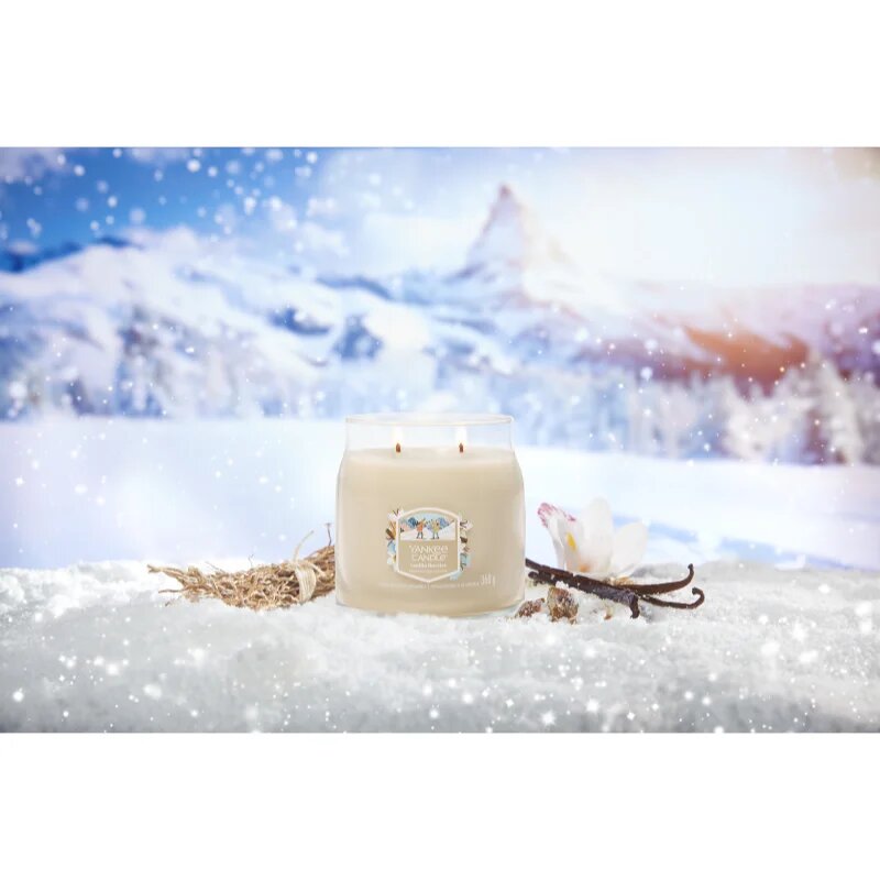 Yankee Candle Vanilla Flurries vonná svíčka Signature 368 g