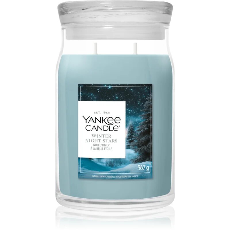Yankee Candle Winter Night Stars vonná svíčka 567 g