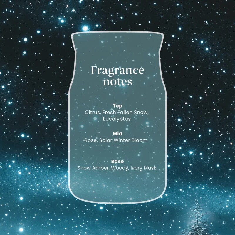 Yankee Candle Winter Night Stars vonná svíčka 567 g