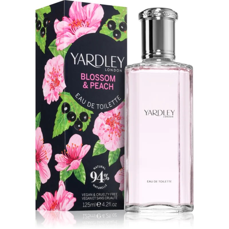 Yardley Blossom & Peach toaletní voda pro ženy 125 ml