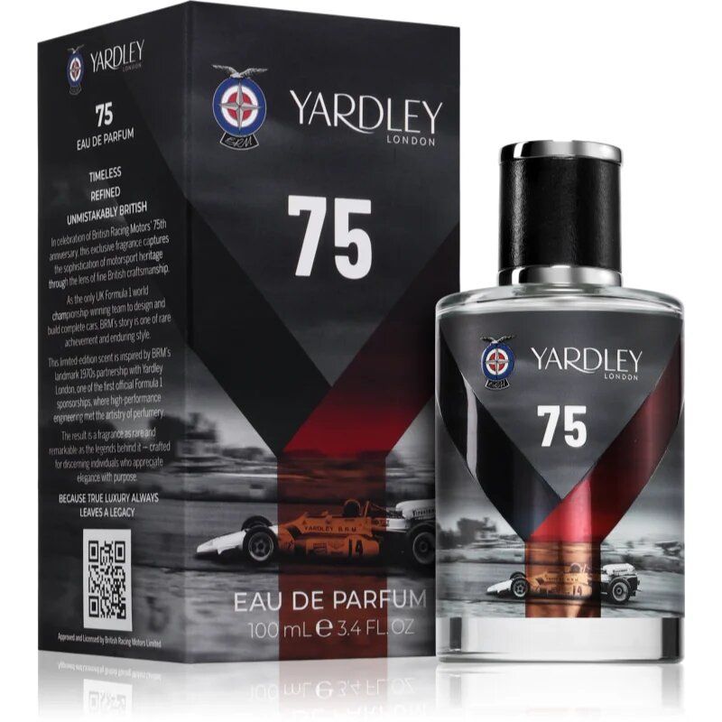 Yardley BRM 75 parfémovaná voda pro muže 100 ml