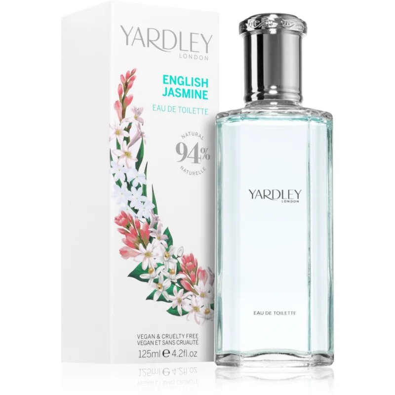 Yardley English Jasmine toaletní voda pro ženy 125 ml