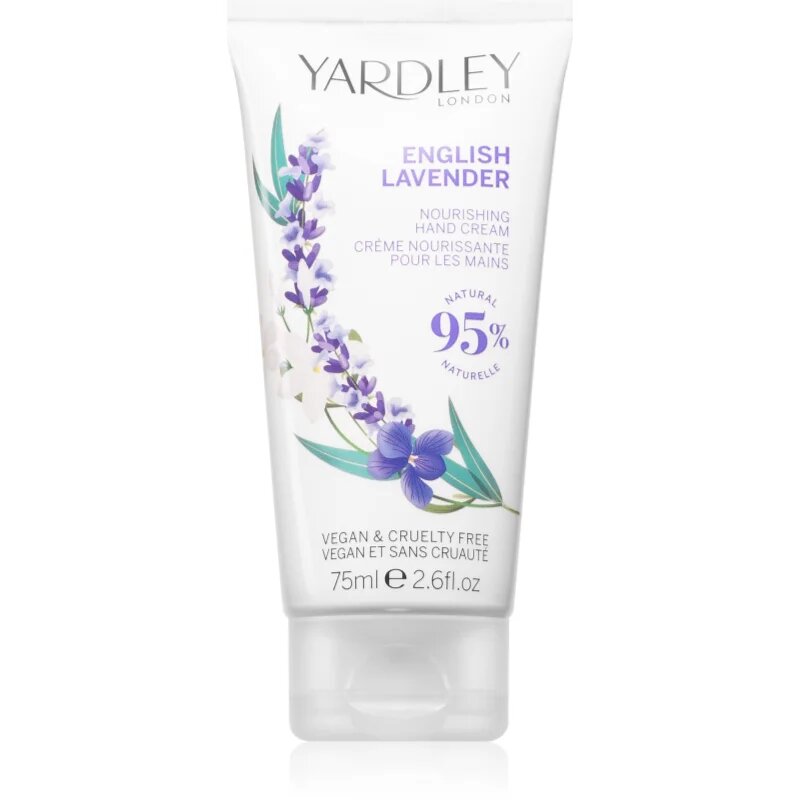 Yardley English Lavender krém na ruce s parfemací 75 ml