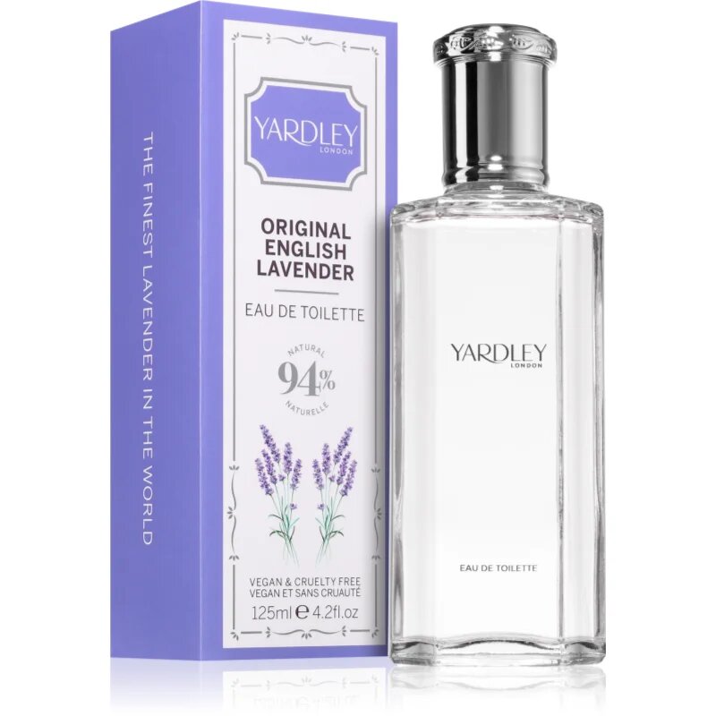 Yardley English Lavender Original toaletní voda pro ženy 125 ml