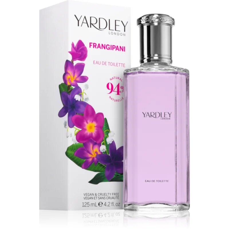 Yardley Frangipani toaletní voda pro ženy 125 ml