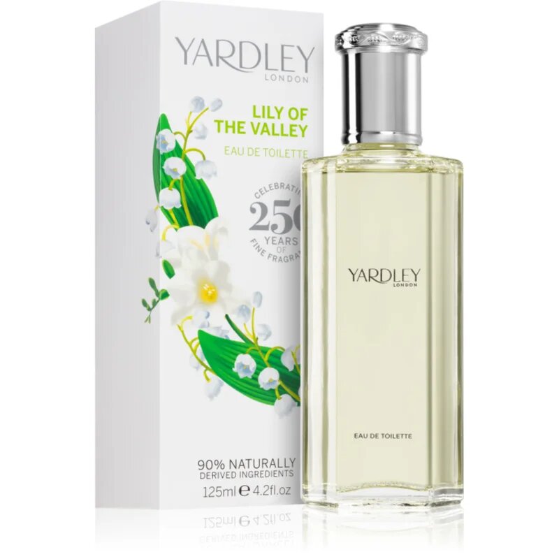 Yardley Lily Of The Valley toaletní voda pro ženy 125 ml