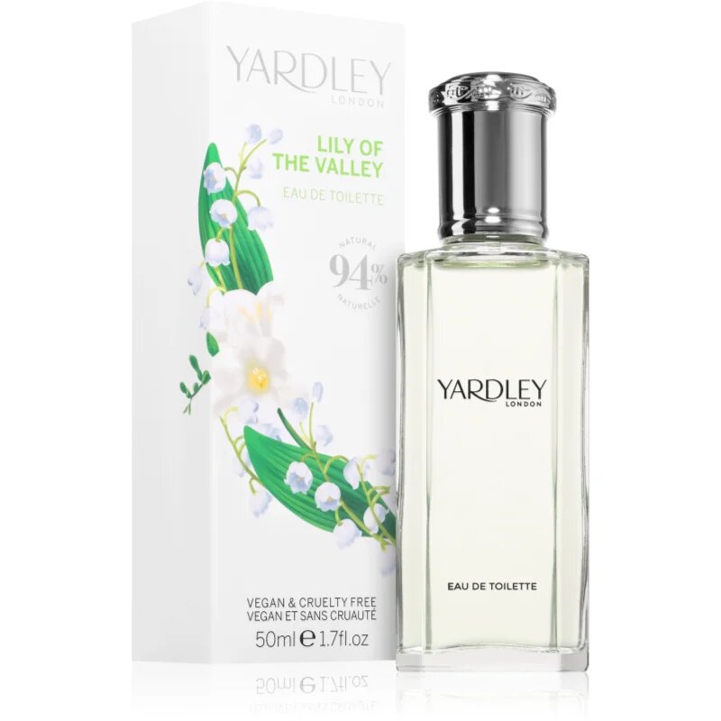 Yardley Lily Of The Valley toaletní voda pro ženy 50 ml