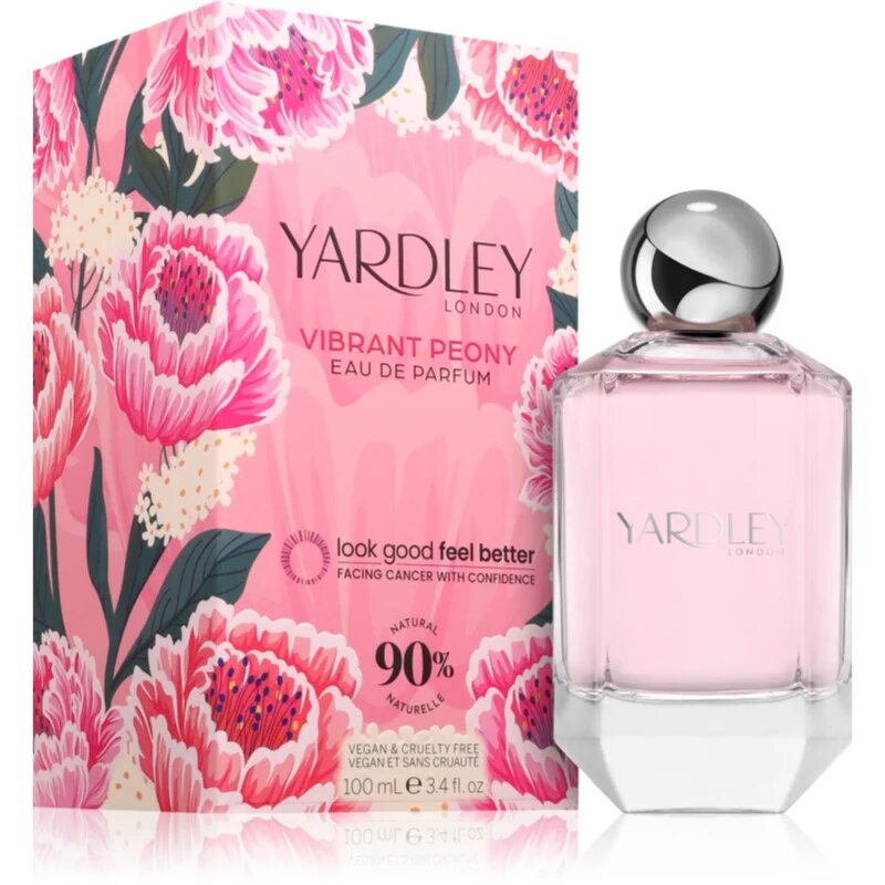 Yardley Vibrant Peony parfémovaná voda pro ženy 100 ml
