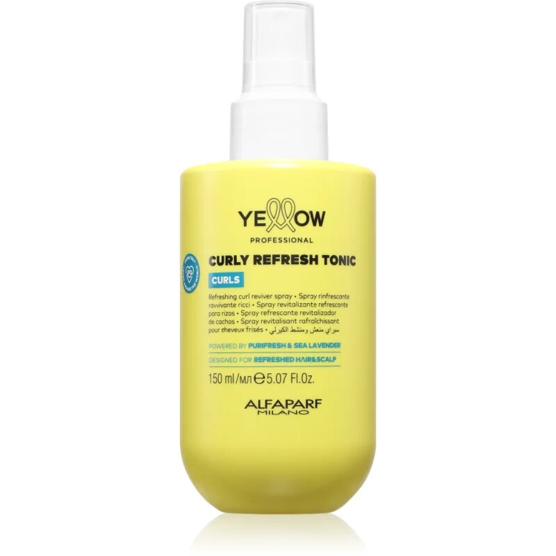 Yellow Professional Curls Curly Refresh Tonic sprej na kudrnaté vlasy 150 ml