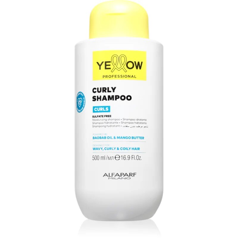 Yellow Professional Curls Curly Shampoo šampon pro vlnité a kudrnaté vlasy 500 ml