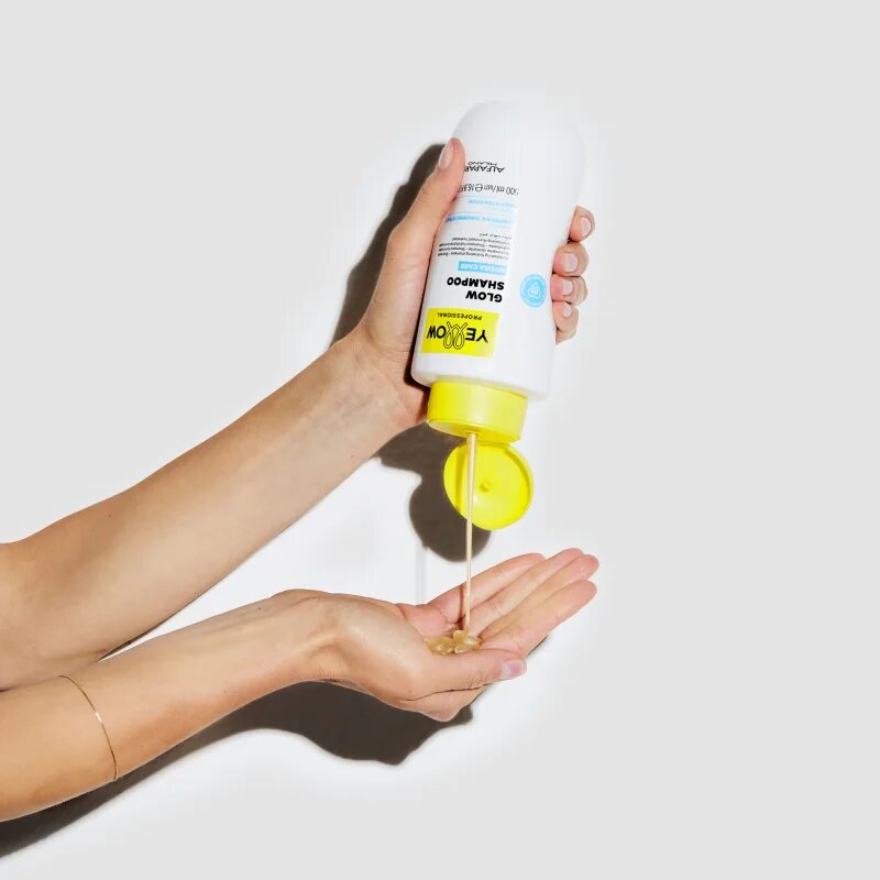 Yellow Professional Hydra Care Glow Shampoo hydratační šampon pro všechny typy vlasů 500 ml
