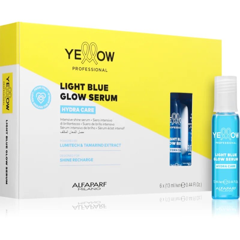 Yellow Professional Hydra Care Light Blue Serum rozjasňující sérum pro všechny typy vlasů 6x13 ml