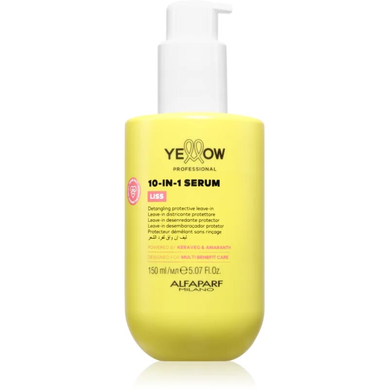 Yellow Professional Liss 10-IN-1 Serum bezoplachové sérum pro uhlazení vlasů 150 ml
