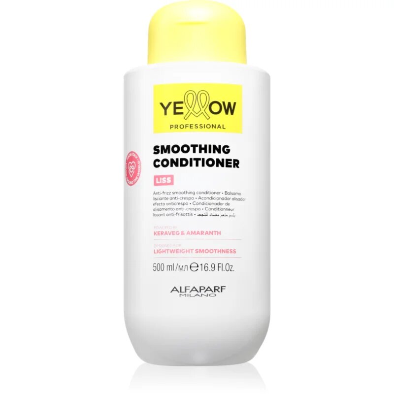 Yellow Professional Liss Smoothing Conditioner kondicionér pro uhlazení nepoddajných a krepatých vlasů 500 ml