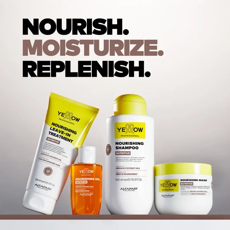 Yellow Professional Nutritive Shampoo šampon pro suché a křehké vlasy na vlasy 500 ml
