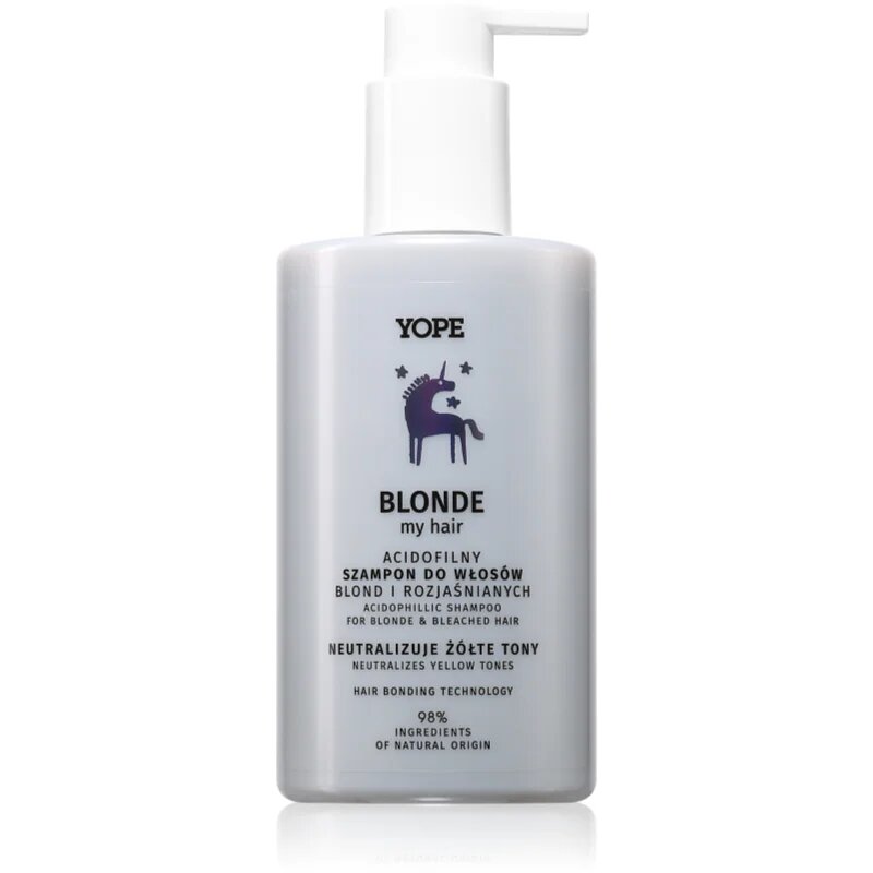 Yope Blonde My Hair Shampoo šampon pro blond vlasy 300 ml