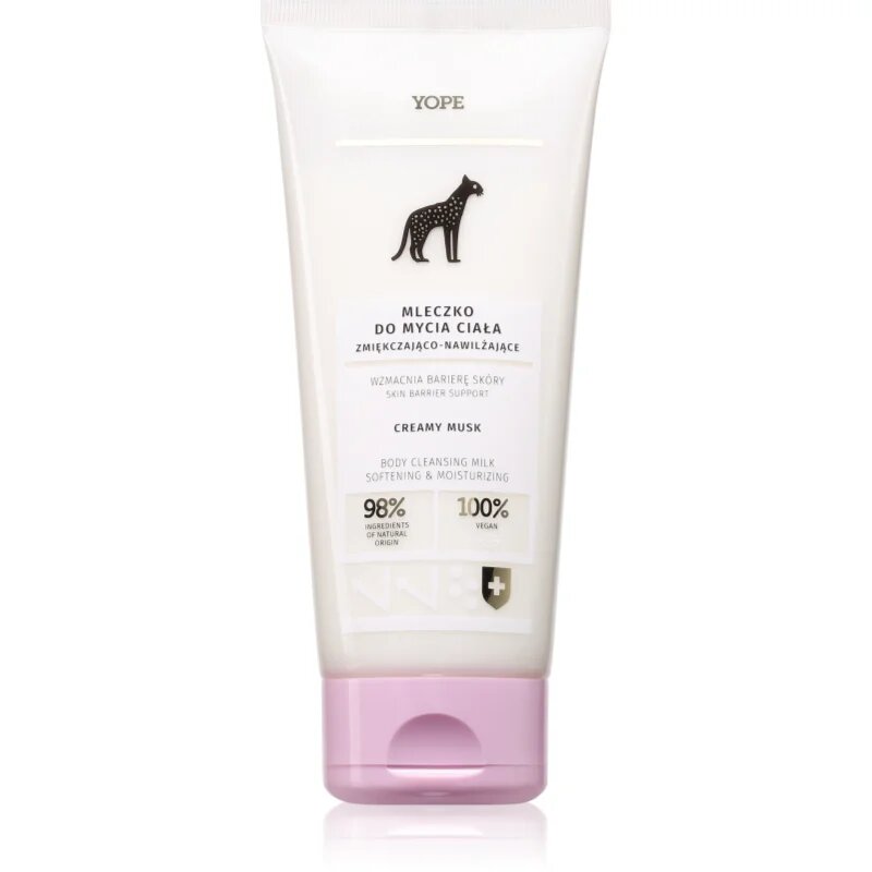 Yope Creamy Musk zjemňující sprchový gel s hydratačním účinkem 200 ml