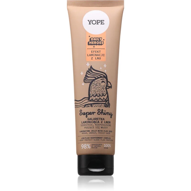 Yope Daily Heroes Super Shiny gel na vlasy 140 ml