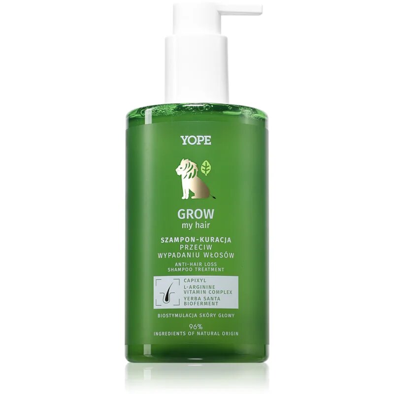 Yope Grow My Hair šampon proti vypadávání vlasů 300 ml