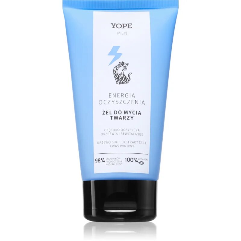 Yope Men Wood hydratační čisticí gel pro muže 160 ml