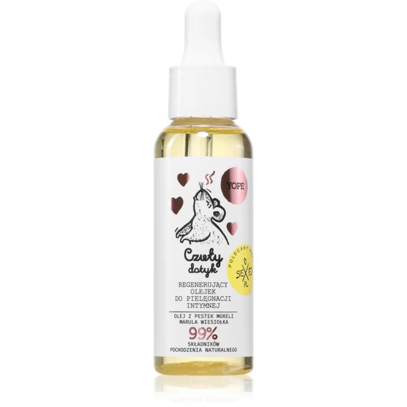 Yope Regenerating Intimate Care Oil regenerační a zklidňující péče na intimní partie 50 ml