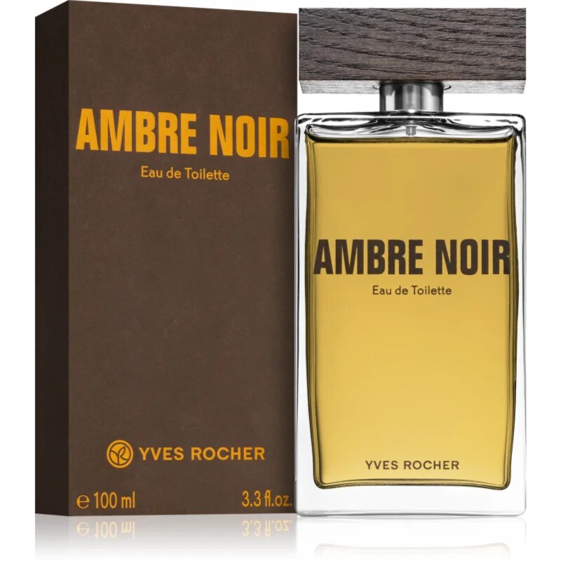 Yves Rocher Ambre Noir toaletní voda pro muže 100 ml