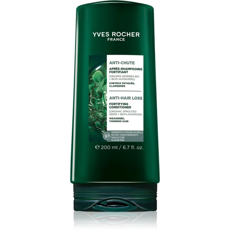 Yves Rocher ANTI-CHUTE kondicionér pro podporu růstu vlasů a proti jejich vypadávání 200 ml