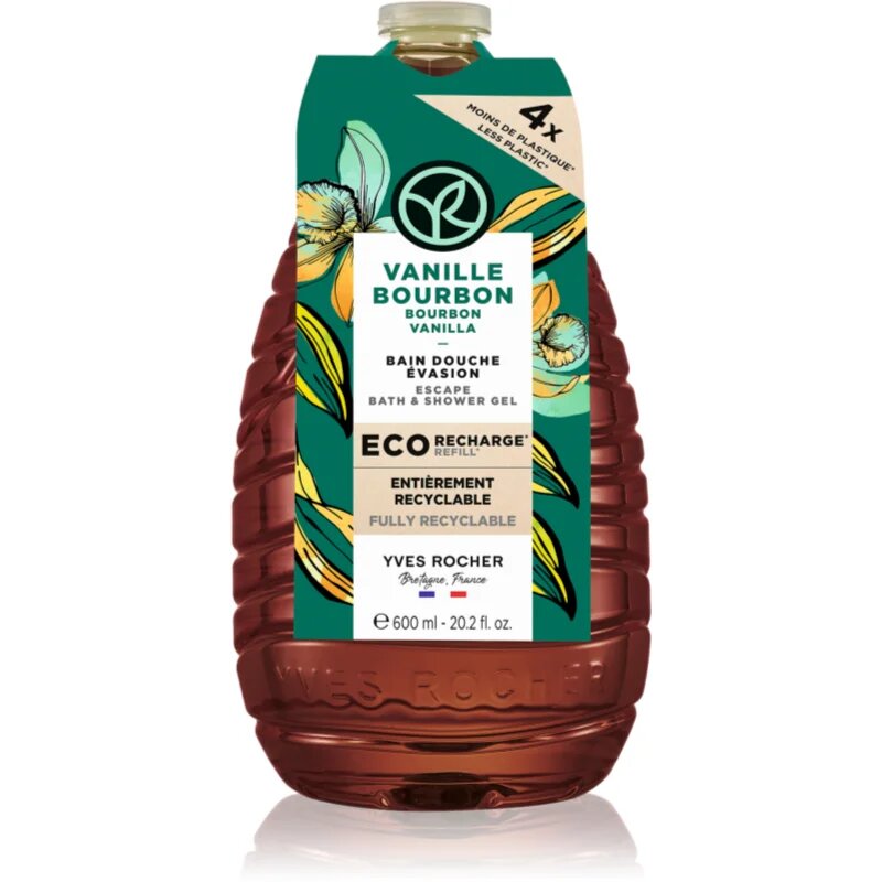 Yves Rocher Bain de Nature jemný sprchový gel 600 ml