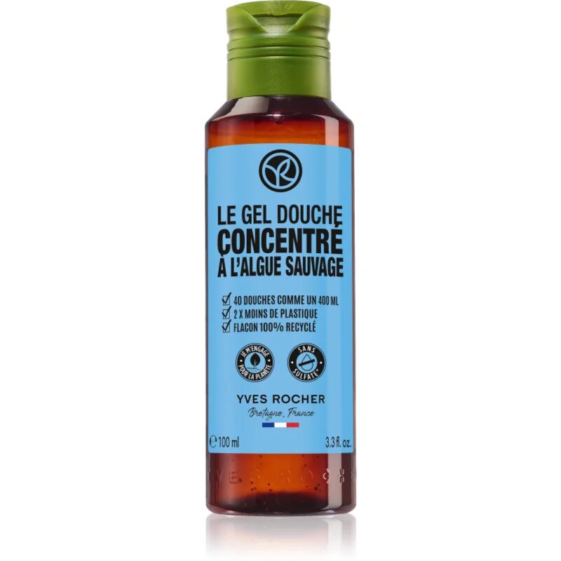 Yves Rocher Bain de Nature koncentrovaný sprchový gel Wild Algae & Sea Fennel 100 ml