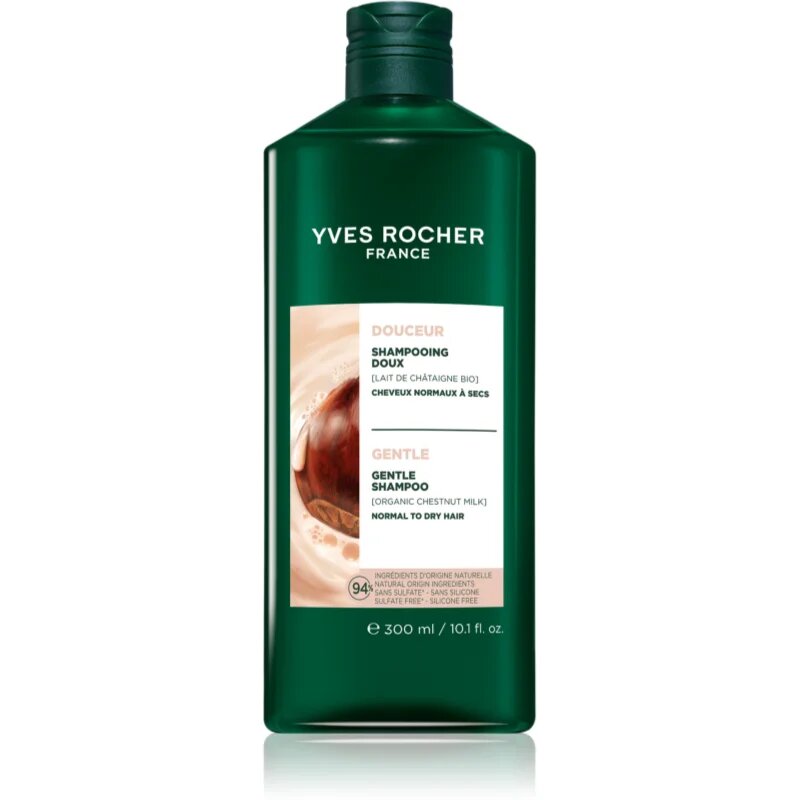 Yves Rocher Douceur jemný šampon with Organic Chestnut Milk 300 ml