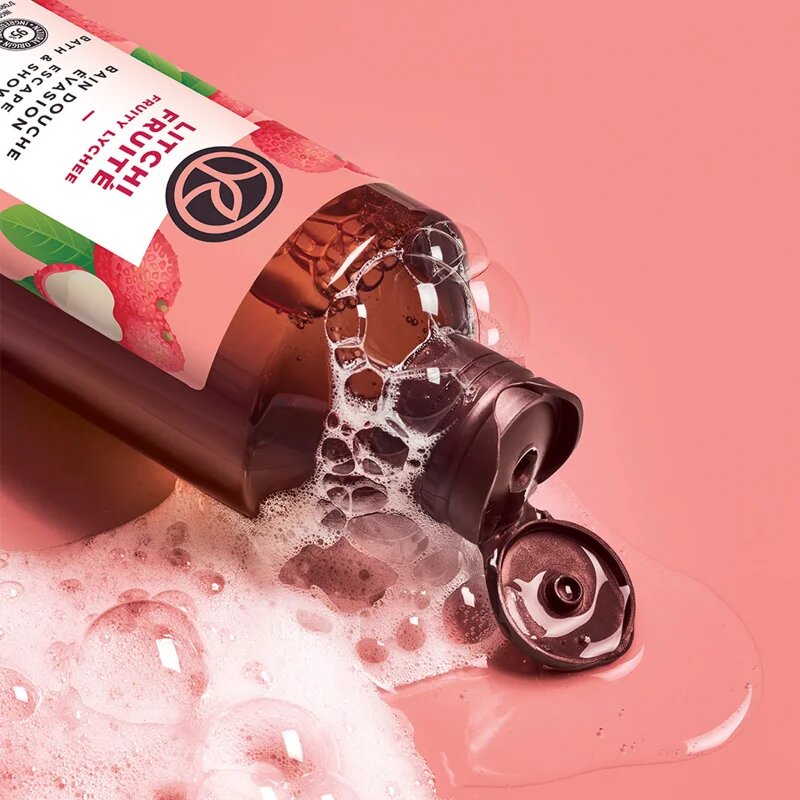 Yves Rocher Fruity Lichee sprchový gel 400 ml