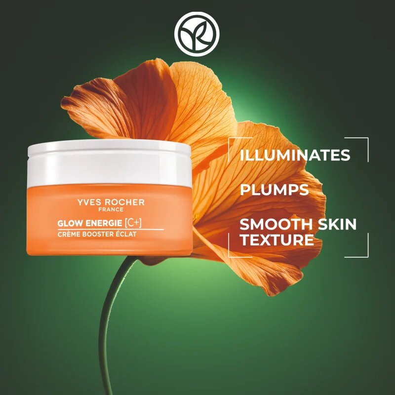 Yves Rocher Glow Energie rozjasňující krém pro vypnutí pleti 50 ml