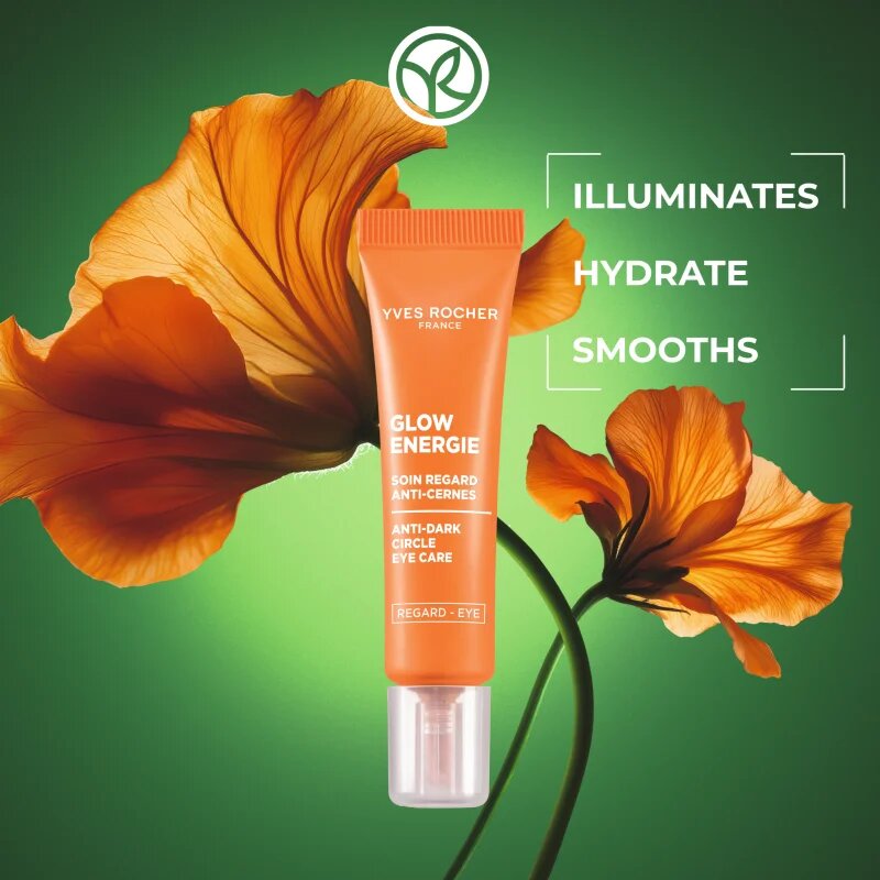 Yves Rocher Glow Energie rozjasňující péče proti kruhům pod očima 15 ml