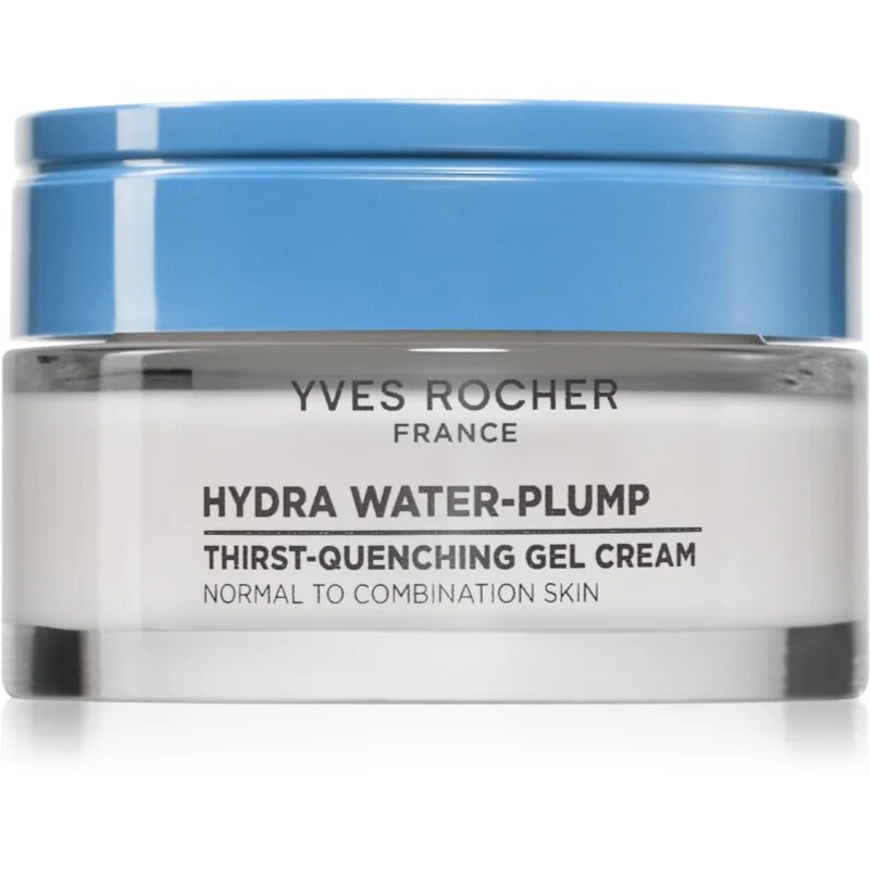 Yves Rocher Hydra Water-Plump hydratační gelový krém pro normální až smíšenou pleť 50 ml