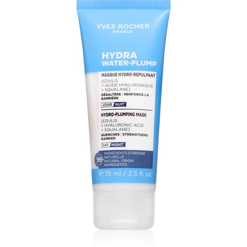 Yves Rocher Hydra Water-Plump hydratační vyhlazující maska na den i noc 75 ml