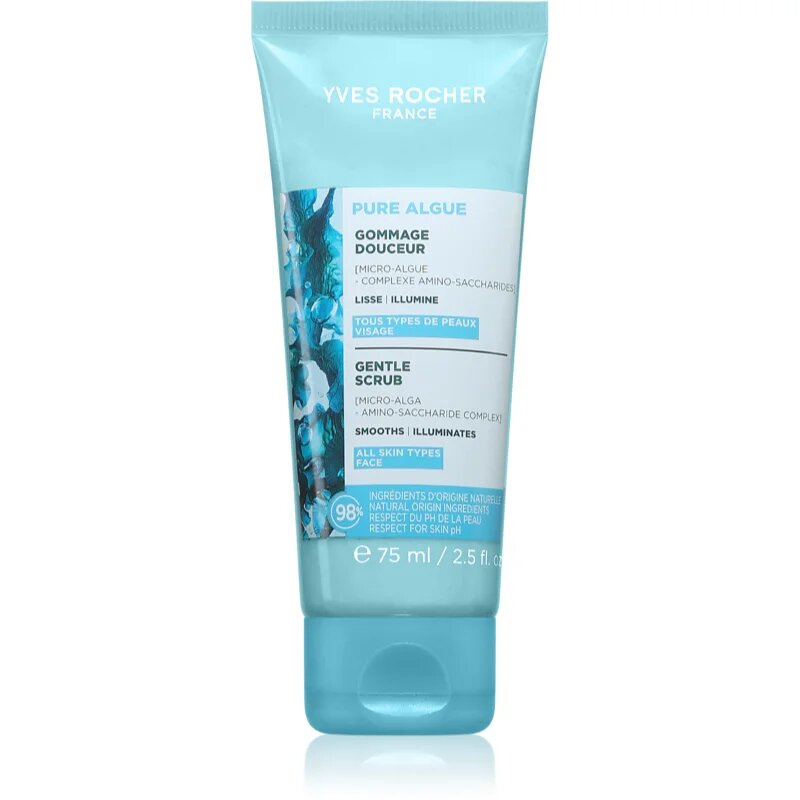 Yves Rocher Pure Algue jemný peeling 75 ml