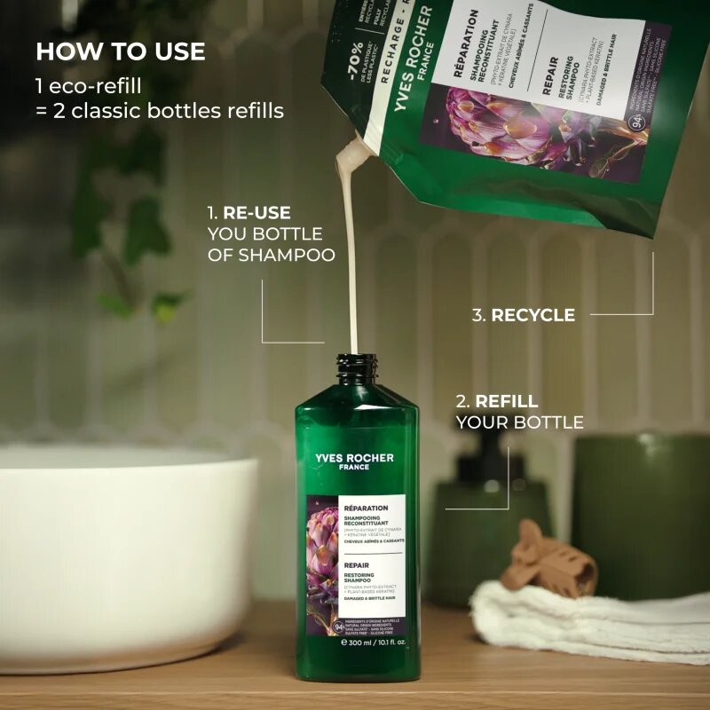 Yves Rocher Réparation regenerační šampon 600 ml