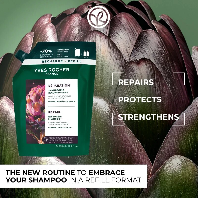Yves Rocher Réparation regenerační šampon 600 ml