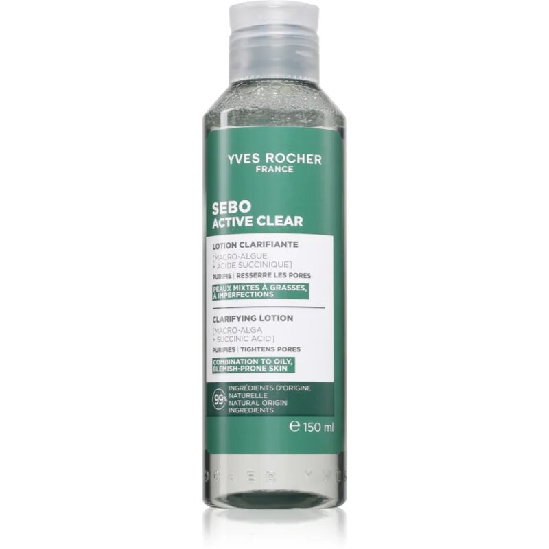 Yves Rocher Sebo Active Clear čisticí tonikum 150 ml