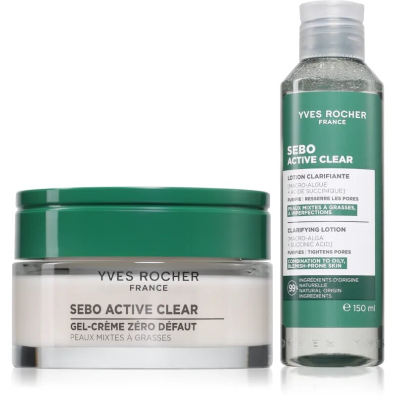 Yves Rocher Sebo Active Clear sada na obličej