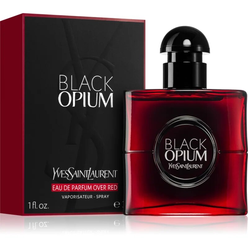 Yves Saint Laurent Black Opium Over Red parfémovaná voda pro ženy 30 ml