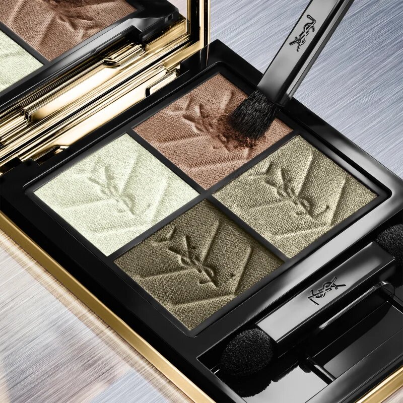 Yves Saint Laurent Couture Mini Clutch paletka očních stínů pro ženy 830 Unexplored Garden 4 g