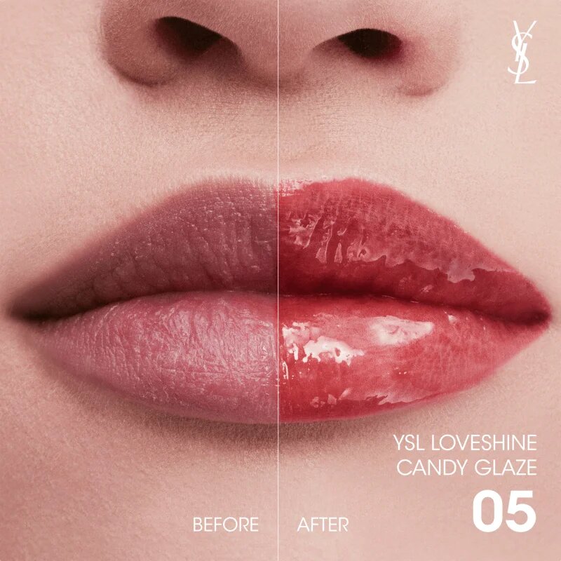 Yves Saint Laurent Loveshine Candy Glaze hydratační lesk na rty pro ženy 5 Pink Satisfaction 3.2 g