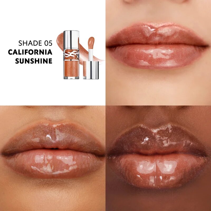Yves Saint Laurent Loveshine Plumping Lip Oil Gloss lesk na rty odstín 5 California Sunshine 6 ml