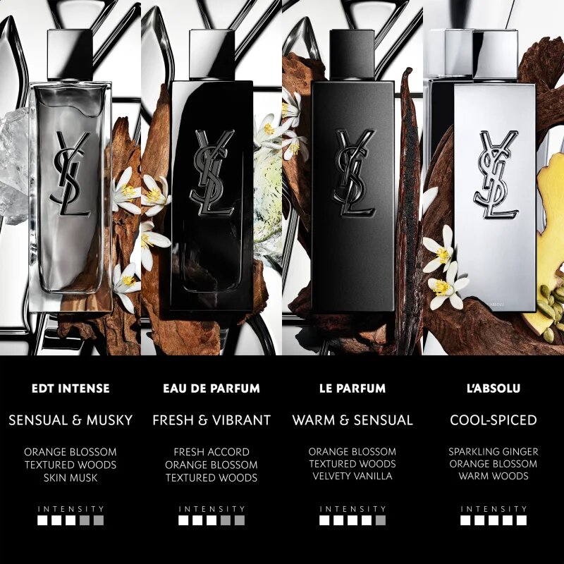 Yves Saint Laurent MYSLF EDT Intense toaletní voda intense pro muže 40 ml