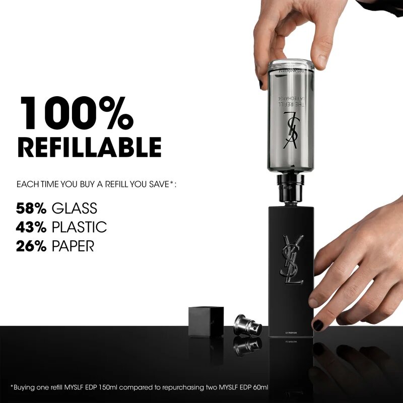 Yves Saint Laurent MYSLF Le Parfum parfém – náhradní náplň pro muže Refill 150 ml