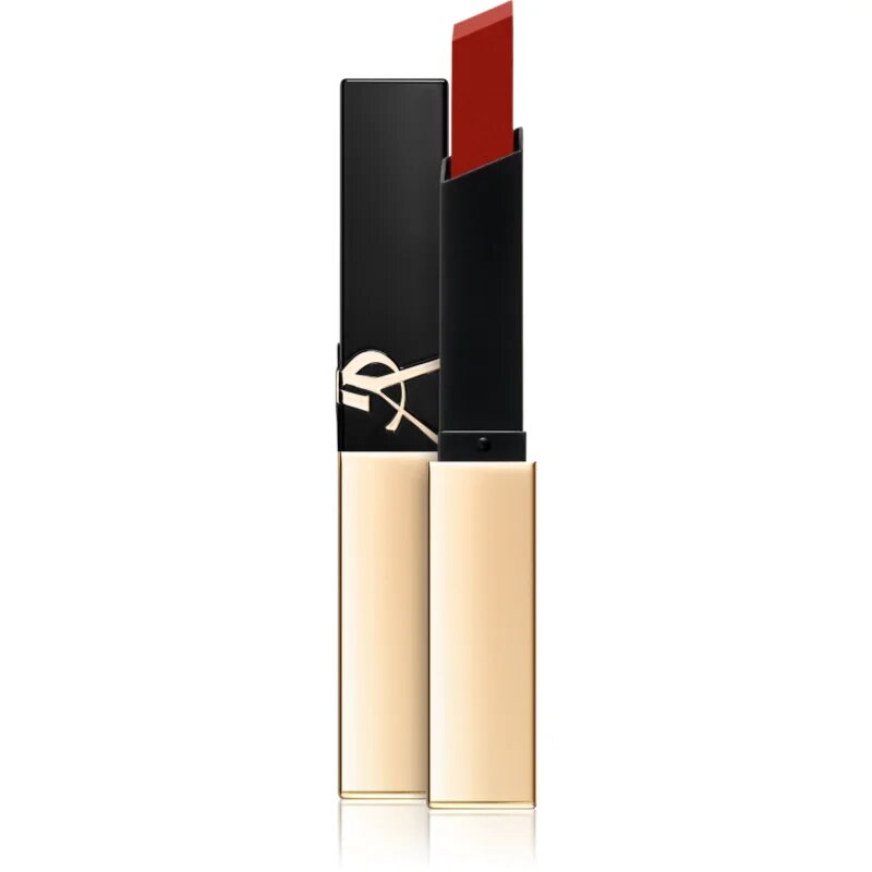 Yves Saint Laurent Rouge Pur Couture The Slim tenká matující rtěnka s koženým efektem odstín 1966 2.2 g
